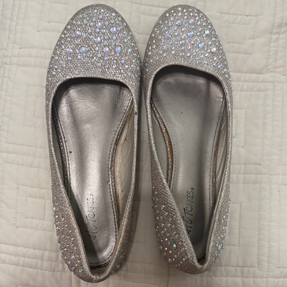 Silver/Gold Glitter Women's Shoes